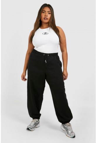 PLUS BASIC CUFFED HEM JOGGERS