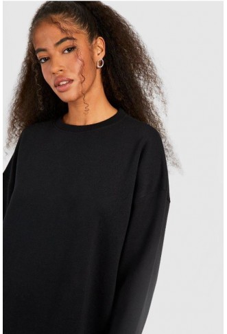 Super Oversized Midi Sweat Dress