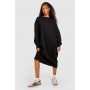 Super Oversized Midi Sweat Dress