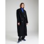 Warehouse Between-Seasons Coat 'Crombie' in Black