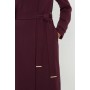 Berry Smart Wrap Belted Coat