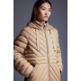 Real Down Packable Knee Length Coat