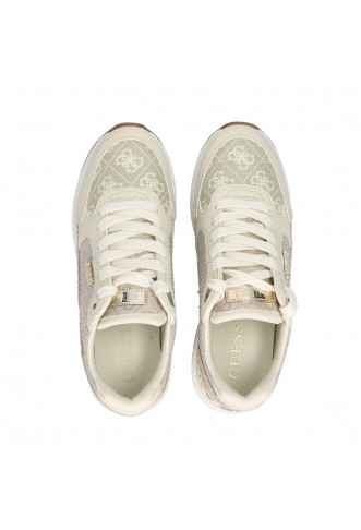 Guess women's stylish sneaker - beige