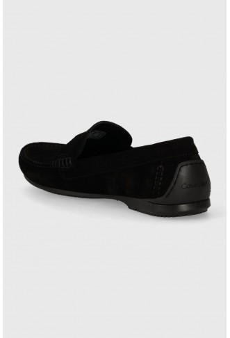 Calvin Klein suede loafers DRIVING SHOE BOLD LOGO