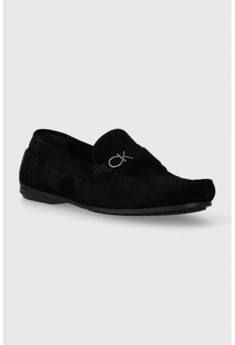 Calvin Klein suede loafers...