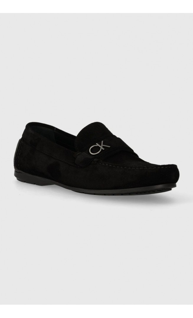 Calvin Klein suede loafers DRIVING SHOE BOLD LOGO