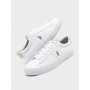 Mens Sayer Vulcanized Sneaker in White