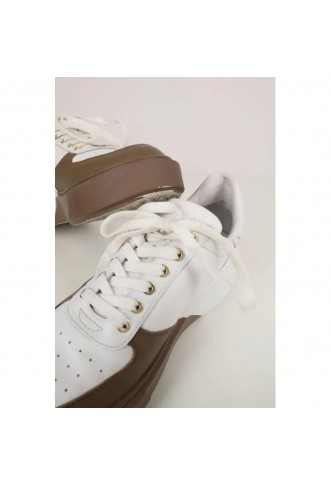 Leather trainers Aigner