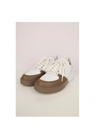 Leather trainers Aigner