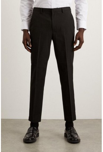 Skinny Fit Black Essential Suit Trousers