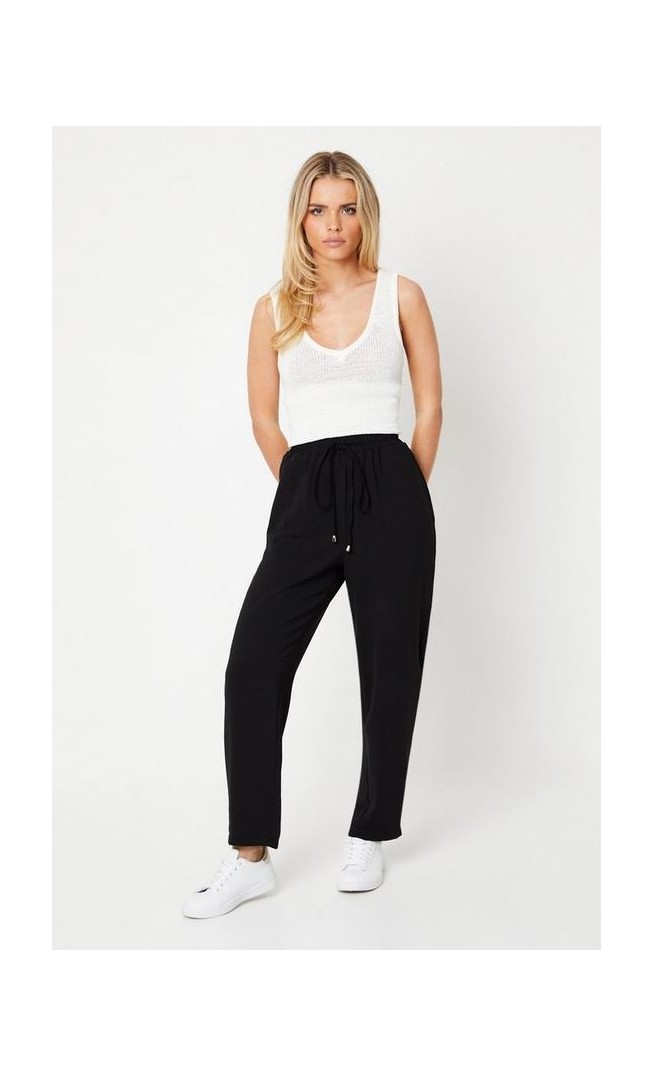 Petite Textured Slim Leg Jogger