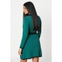 Petite Ottoman Waistband Knitted Mini Dress