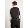 Slim Fit Black Essential Waistcoat