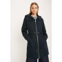 Lightweight Cotton Midi Parka Coat