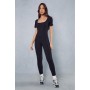 Premium Rib Scoop Neck Jumpsuit