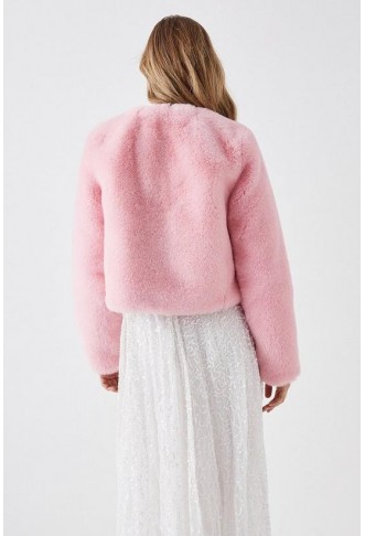 Faux Fur Jacket