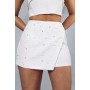 Pearl Embellished Tailored Skort