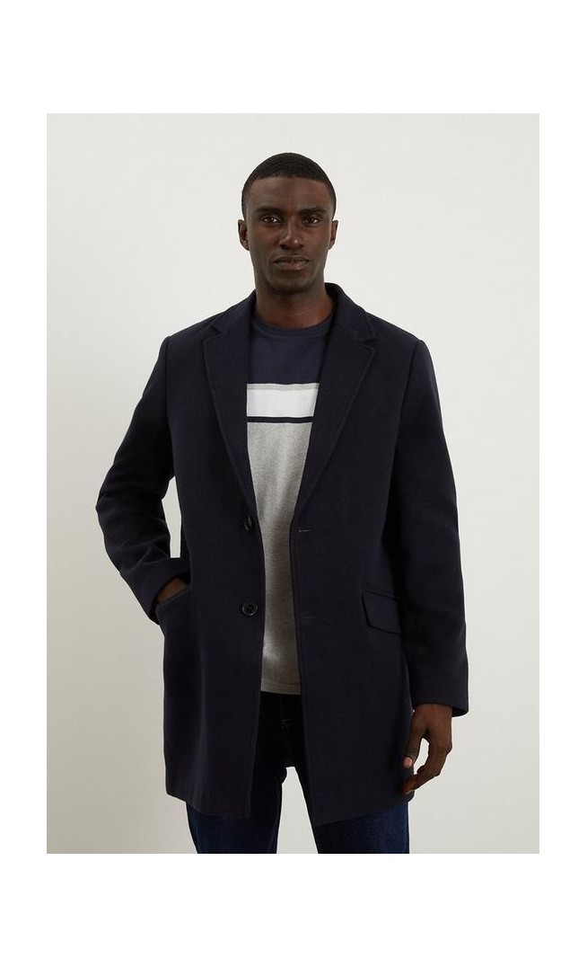 Signature 2 Button Epsom Coat