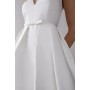 Plunge Neck Bow Waist Maxi Dress With Pockets