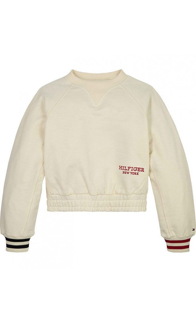 Tommy Hilfiger Sweatshirt - Monotype Logo Raglan