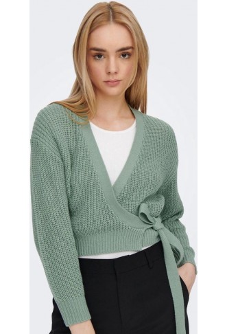 ONLY ONLBREDA WRAP L/S CARDIGAN KNT NOOS Women's Vest