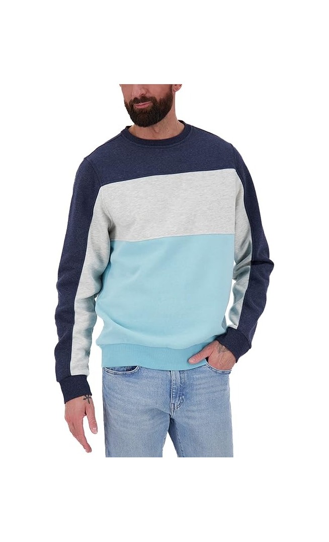 Aife and Kickin VinceAK A Crewneck Men's Sweatshirt, Ice Melange