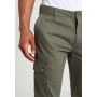 Pre-owned Cargo trousers - olive