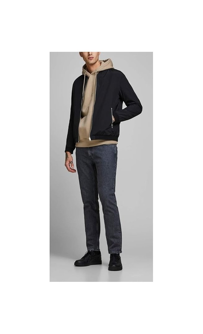 JACK & JONES Mens Military Coat