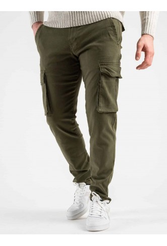 Cargo trousers with large...