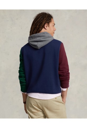 The RL Fleece Colour-Blocked Hoodie