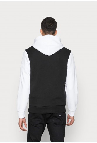 JJELOGO BLOCKING HOOD - Hoodie - white