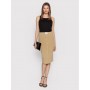 Pencil Skirt J20J218714 Brown Slim Fit