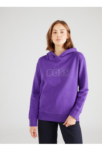 BOSS  WOMENS HOODIE PURPLE