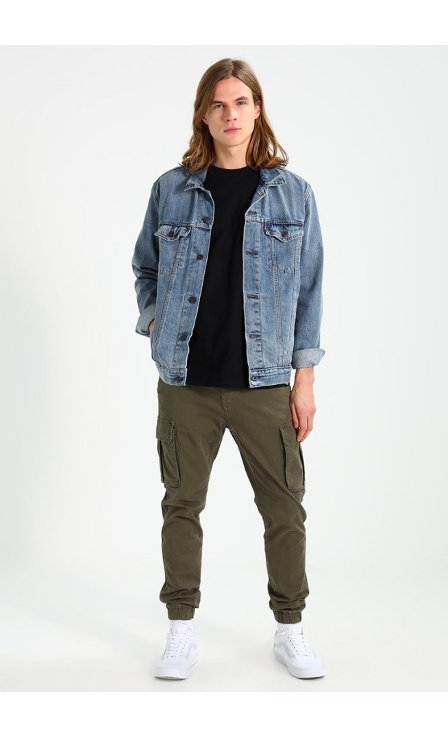 CUFFED SKINNY TROUSER - Cargo trousers