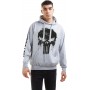 Marvel Men's Punisher Skull Hooded Sweatshirt