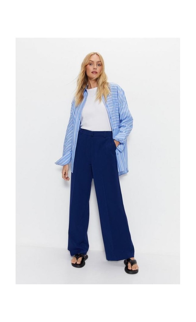 Tailored Straight Leg Trousers