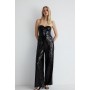 Sequin Sweetheart Bandeau Jumpsuit