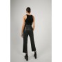 Faux Leather Clean Peg Trousers