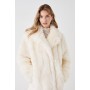 Premium Long Pile Faux Fur Cocoon Coat