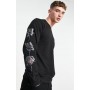 Bolongaro Trevor printed sleeve sweatshirt