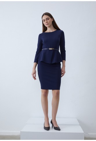 Robe fourreau - dark blue