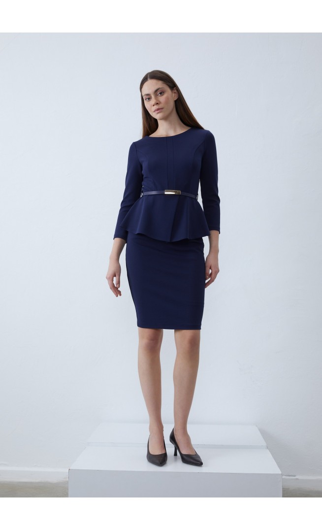 Robe fourreau - dark blue