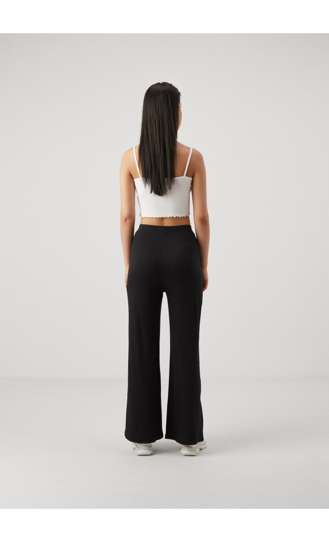 Trousers - black