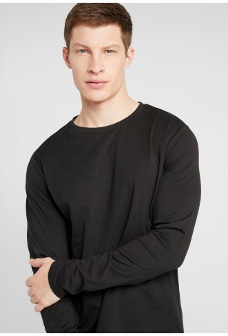 - BLACK - Long sleeved top - black