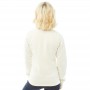 Womens Haylo Wrap Zip Through Sweatshirt Off White