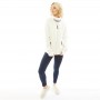 Womens Haylo Wrap Zip Through Sweatshirt Off White