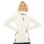 Womens Haylo Wrap Zip Through Sweatshirt Off White