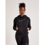 Nike Women's Black Hoodie with Gold Buff