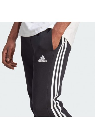 Essentials Fleece 3-Stripes Tapered Cuff Pants