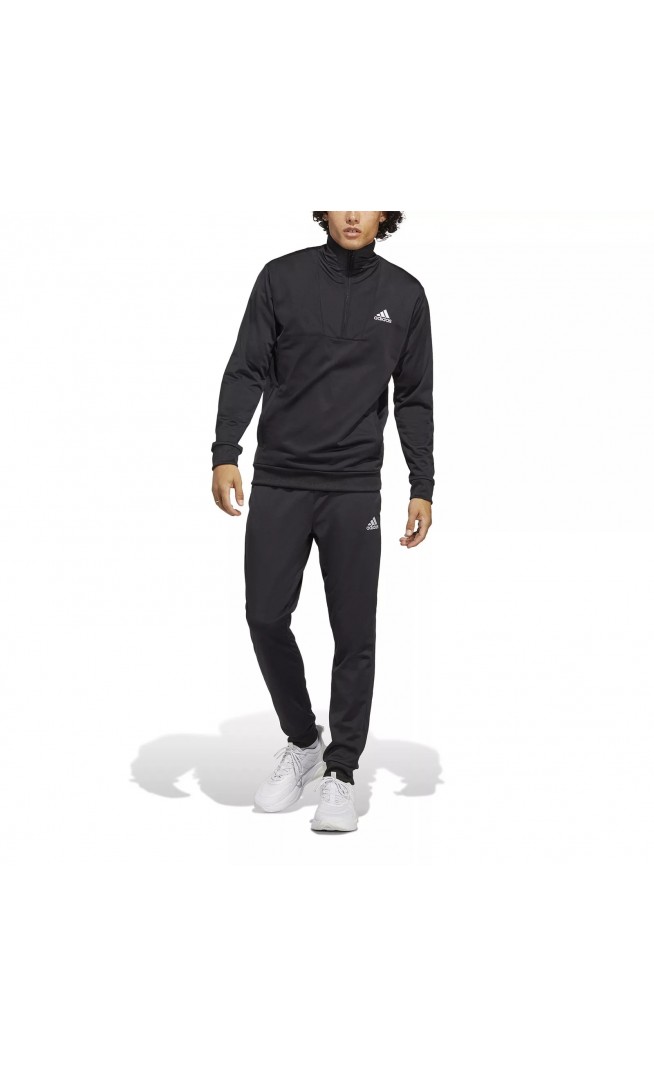 adidas Mens Small Logo Knit Black